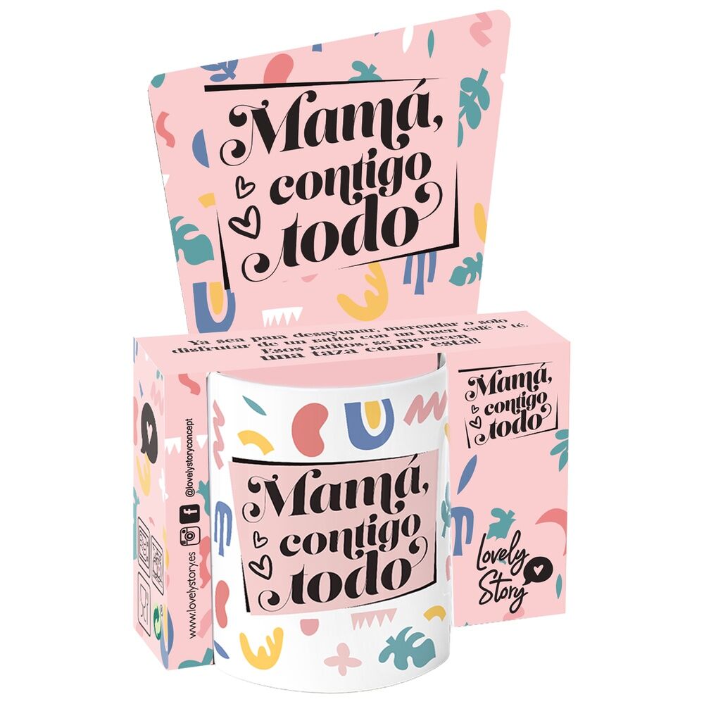 Taza Mama Contigo Todo 330ml - Frikibase.com
