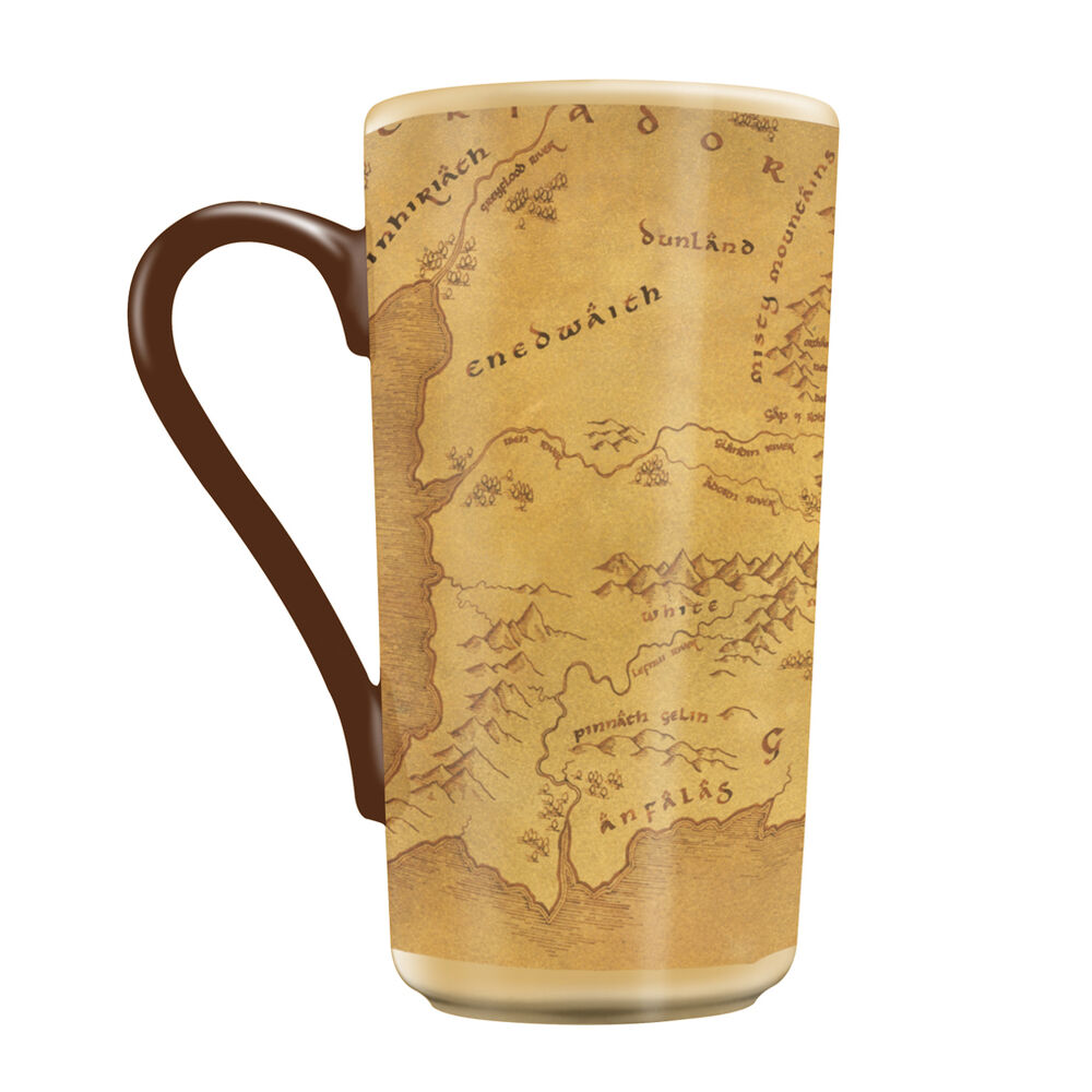 Taza Mapa El Señor de los Anillos 470ml - Frikibase.com