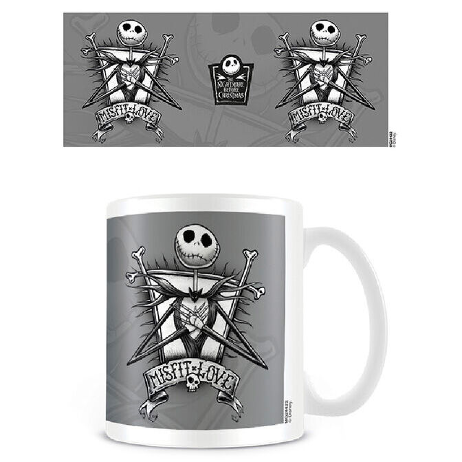 Taza Misfit Love Pesadilla Antes de Navidad Disney - Frikibase.com