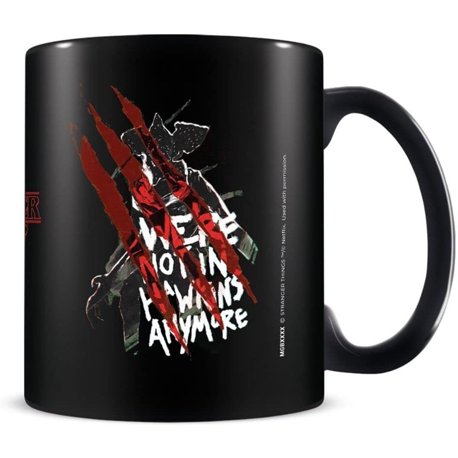 Taza Not in Hawkins Stranger Things 315ml - Frikibase.com
