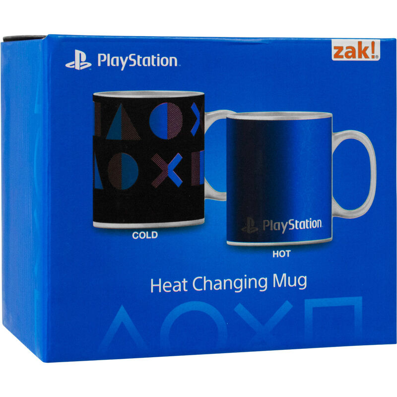 Taza Playstation heat changing 325ml - Frikibase.com