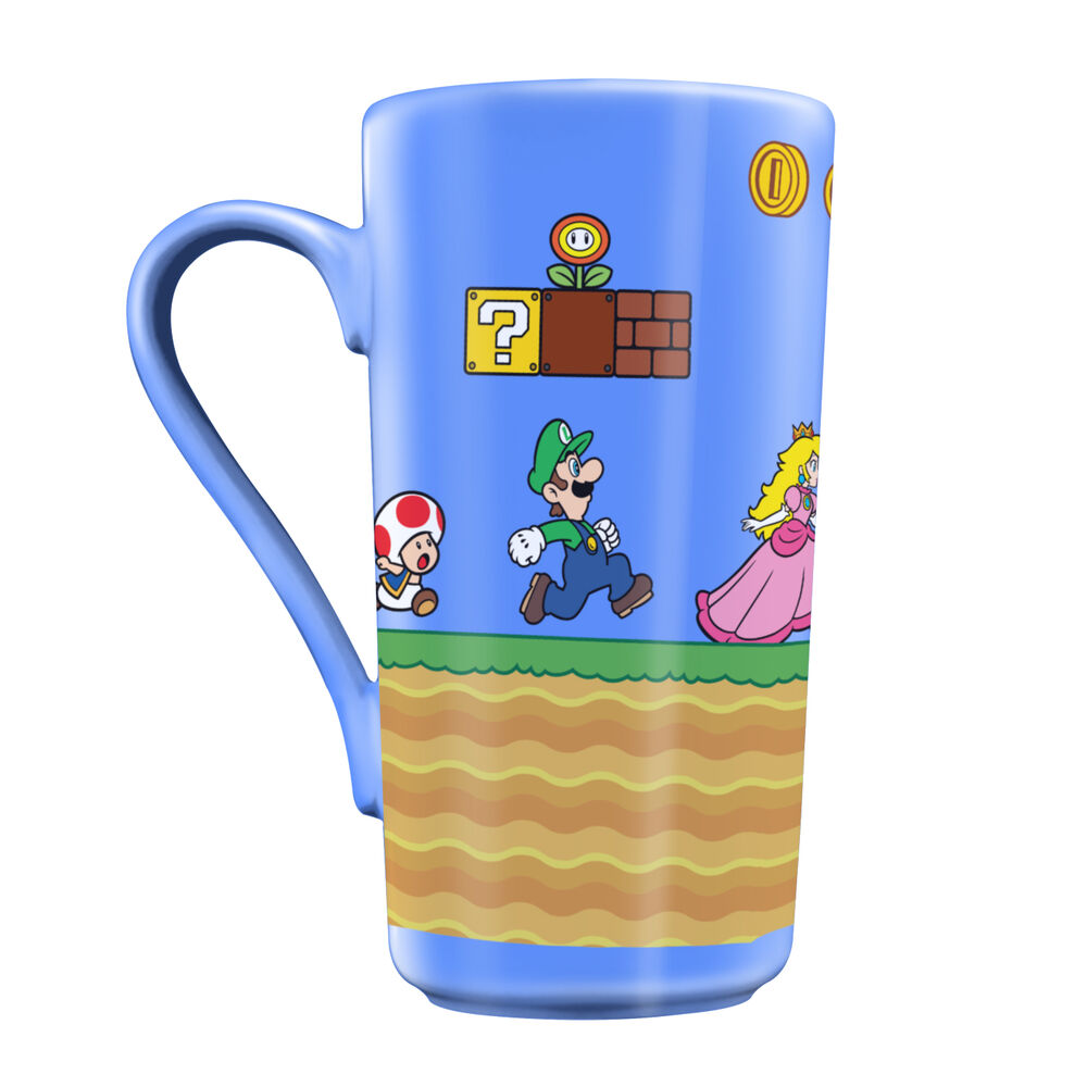 Taza Super Mario Bros 470ml - Frikibase.com