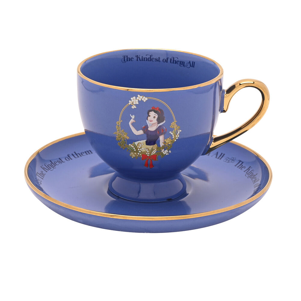 Taza te y platillo Blancanieves Princesas Disney - Frikibase.com