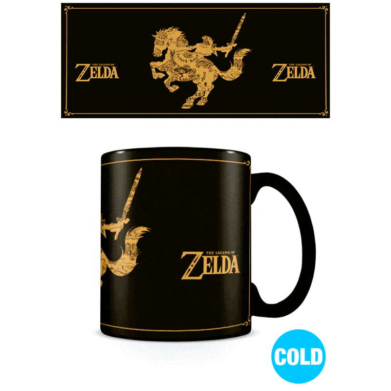 Taza termica Mapa The Legend of Zelda - Frikibase.com