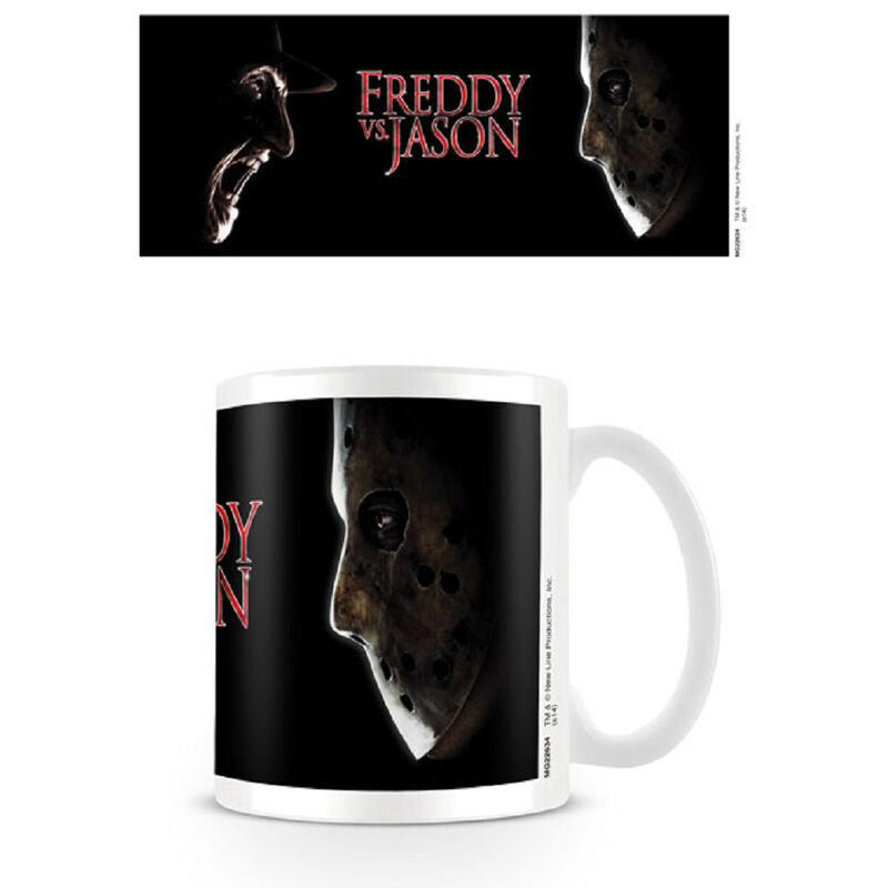 Taza Terror Freddy vs Jason 315ml - Frikibase.com
