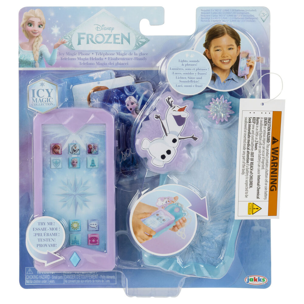 Telefono funciones Elsa Frozen Disney - Frikibase.com