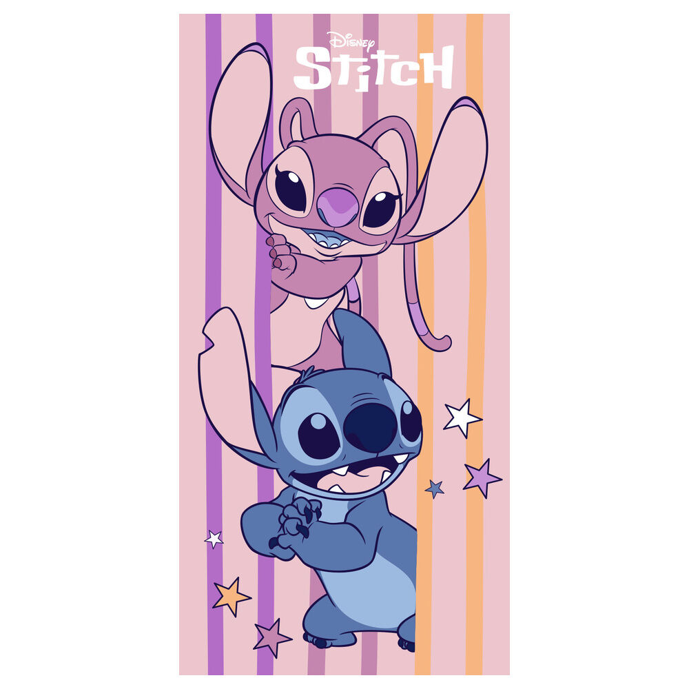 Toalla Angel & Stitch Disney microfibra - Frikibase.com
