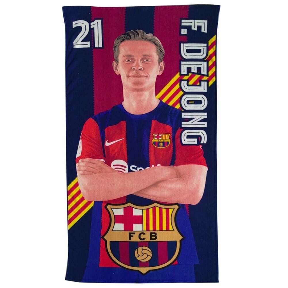 Toalla Dejong FC Barcelona microfibra - Frikibase.com