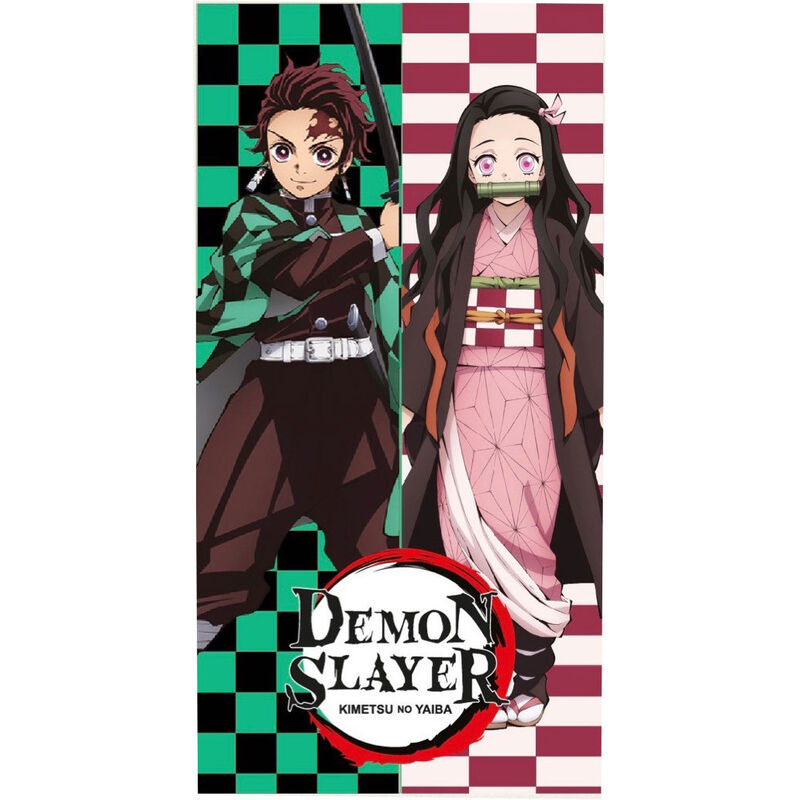 Toalla Demon Slayer Kimetsu no Yaiba microfibra - Frikibase.com
