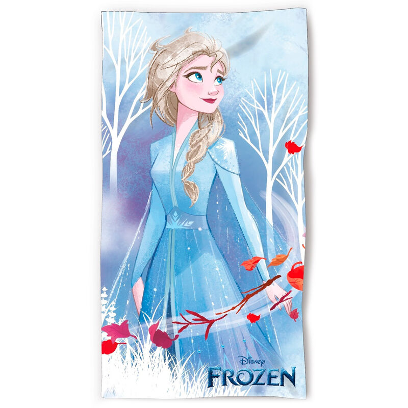 Toalla Elsa Frozen Disney microfibra - Frikibase.com