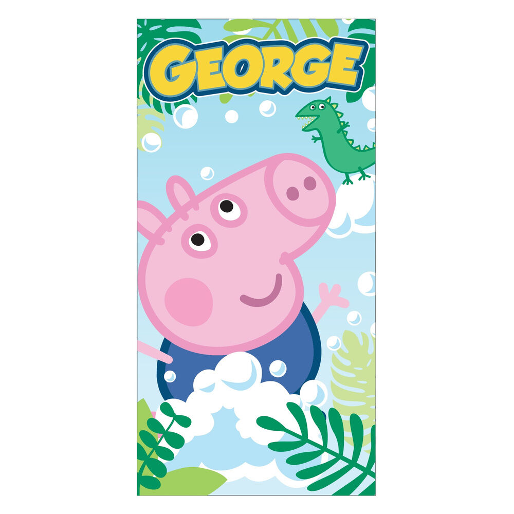Toalla George Peppa Pig microfibra - Frikibase.com