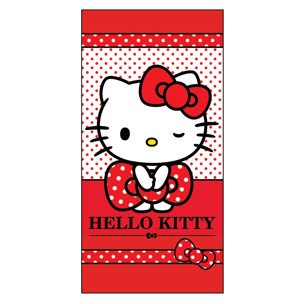 Toalla Hello Kitty microfibra - Frikibase.com