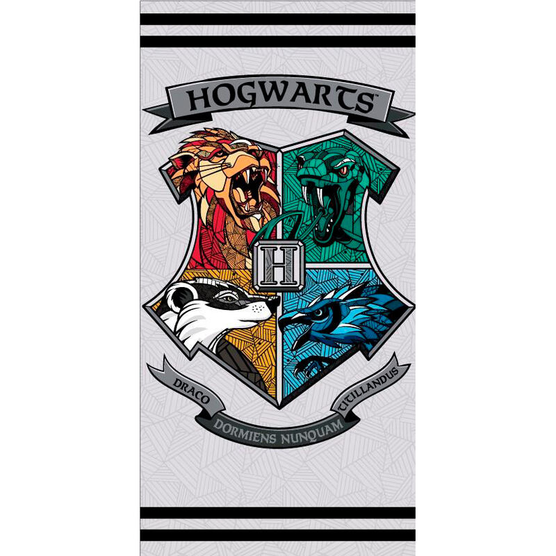 Toalla Hogwarts Harry Potter microfibra - Frikibase.com