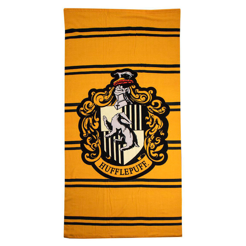 Toalla Hufflepuff Harry Potter microfibra - Frikibase.com