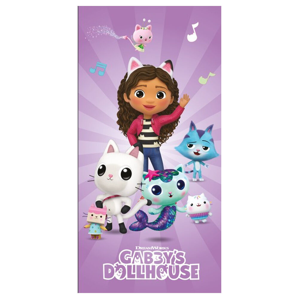 Toalla La Casa de Muñecas de Gabby microfibra - Frikibase.com