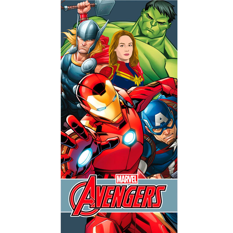 Toalla Los Vengadores Avengers Marvel algodon - Frikibase.com