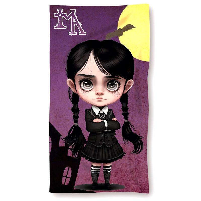 Toalla Niña Gotica algodon - Frikibase.com