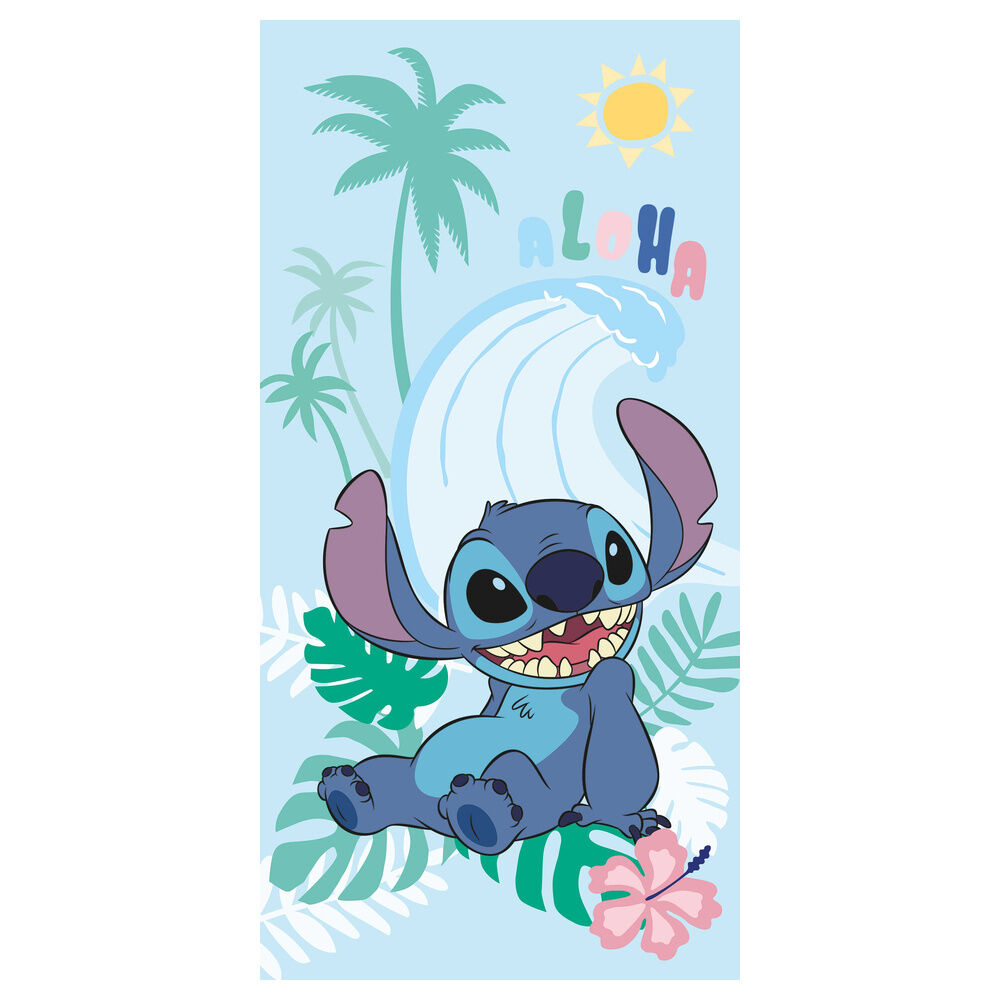 Toalla Stitch Disney algodon - Frikibase.com