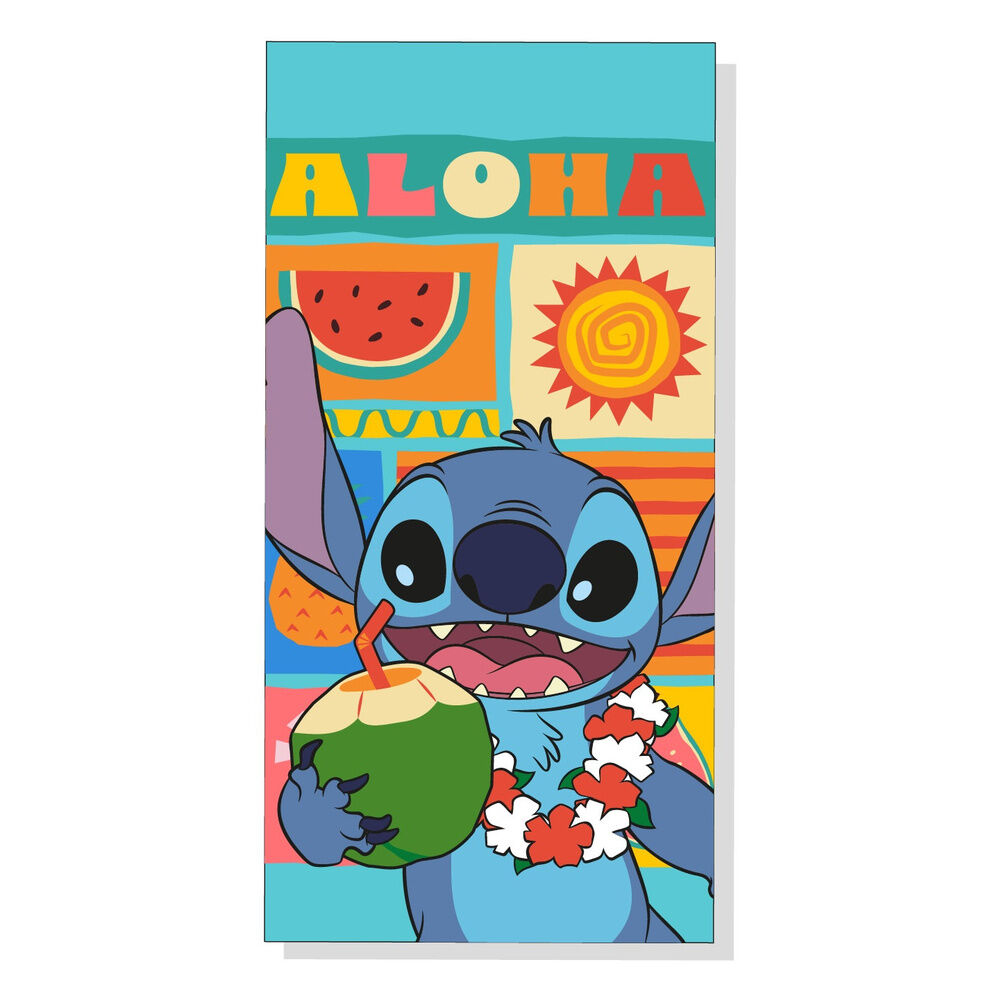 Toalla Stitch Disney microfibra - Frikibase.com