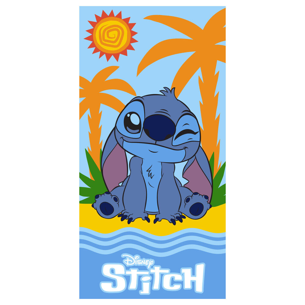 Toalla Stitch Disney microfibra - Frikibase.com