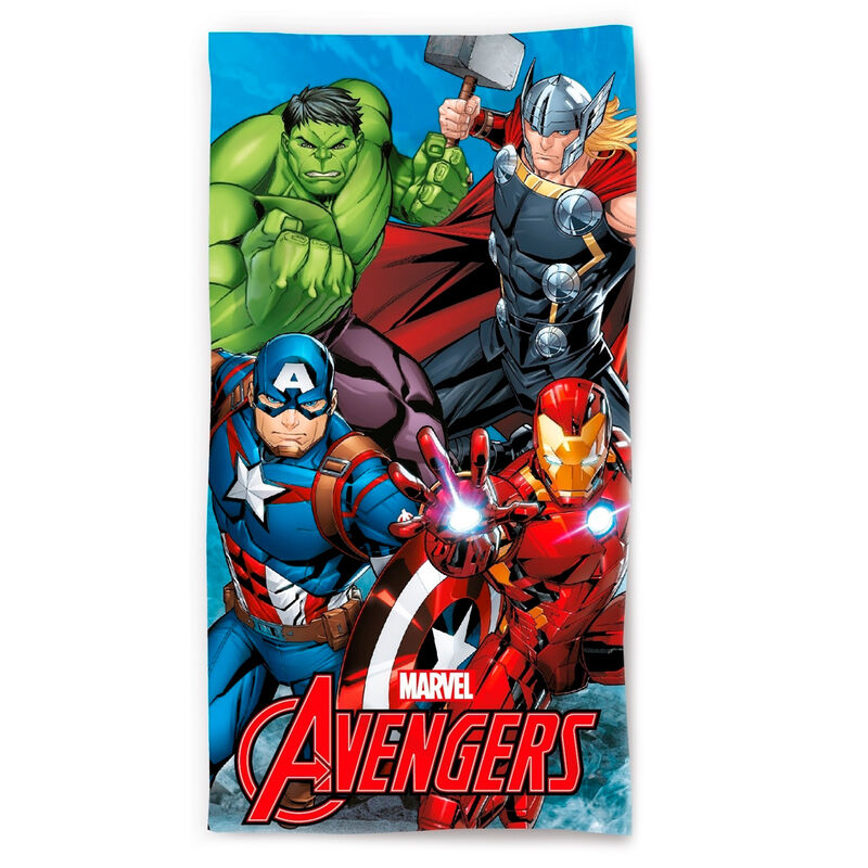 Toalla Vengadores Avengers Marvel microfibra - Frikibase.com