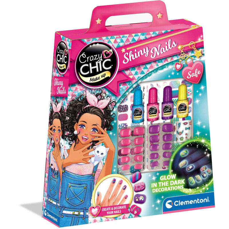 Uñas brillantes en la oscuridad Crazy chic - Frikibase.com