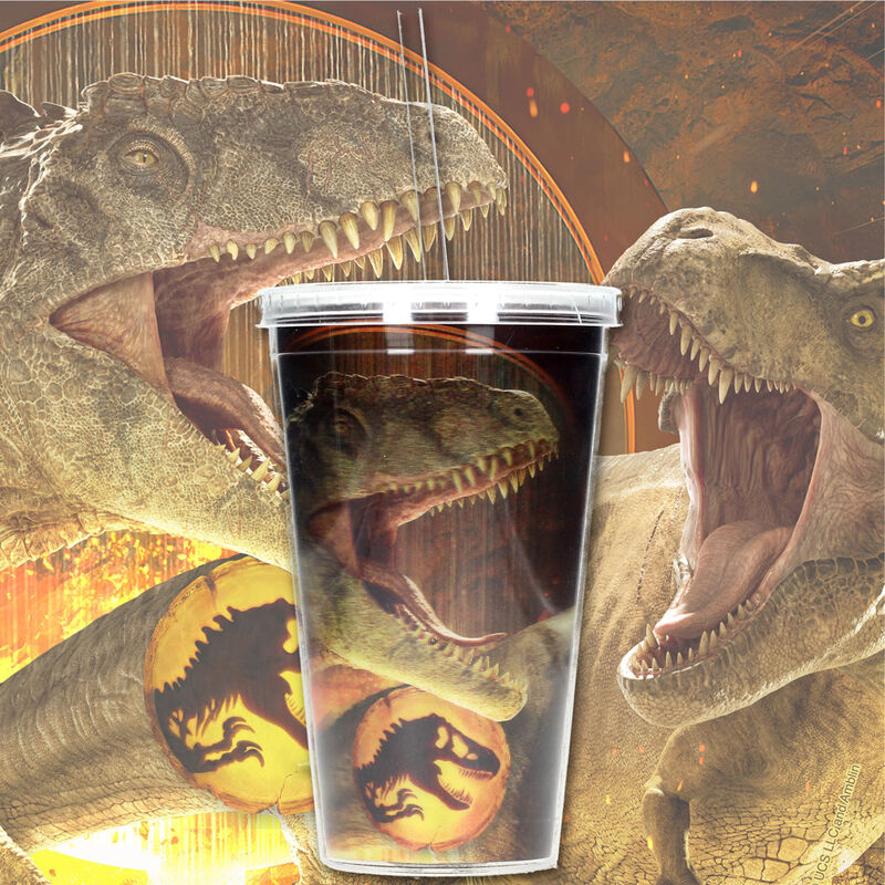 Vaso lenticular 3D Dominion Jurassic Park 50ml - Frikibase.com
