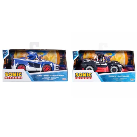 Vehiculo + figura Sonic the Hedhehog 7cm surtido - Frikibase.com
