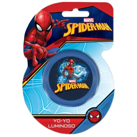 Yoyo luminoso Spiderman Marvel - Frikibase.com