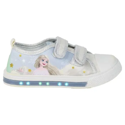 Zapatillas loneta Frozen Disney luces - Frikibase.com