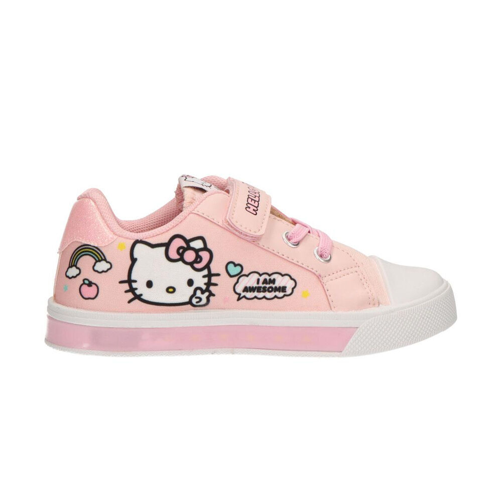Zapatillas loneta Hello Kitty luces - Frikibase.com