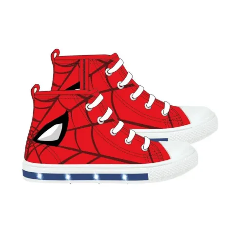 Zapatillas loneta Spiderman Marvel luces - Frikibase.com