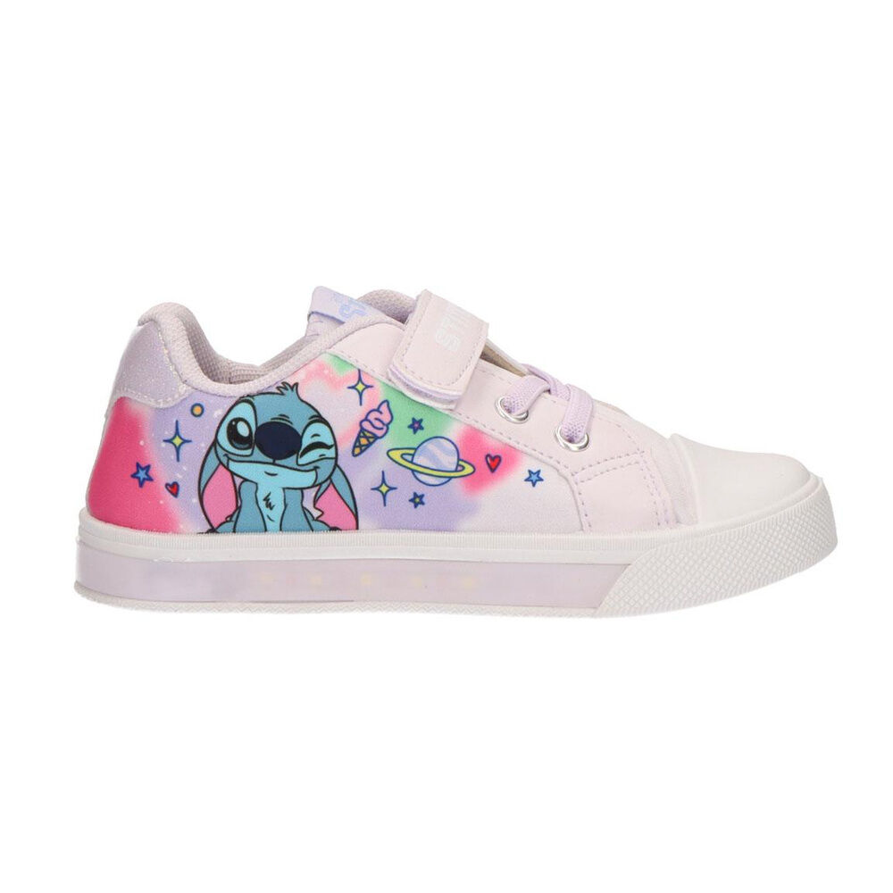 Zapatillas loneta Stitch Disney luces - Frikibase.com