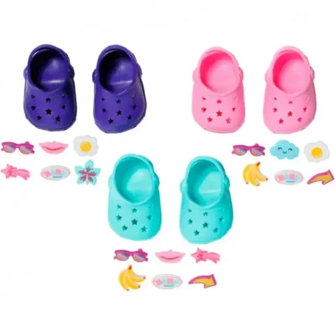 Zapatitos con Pins Baby Born surtido - Frikibase.com