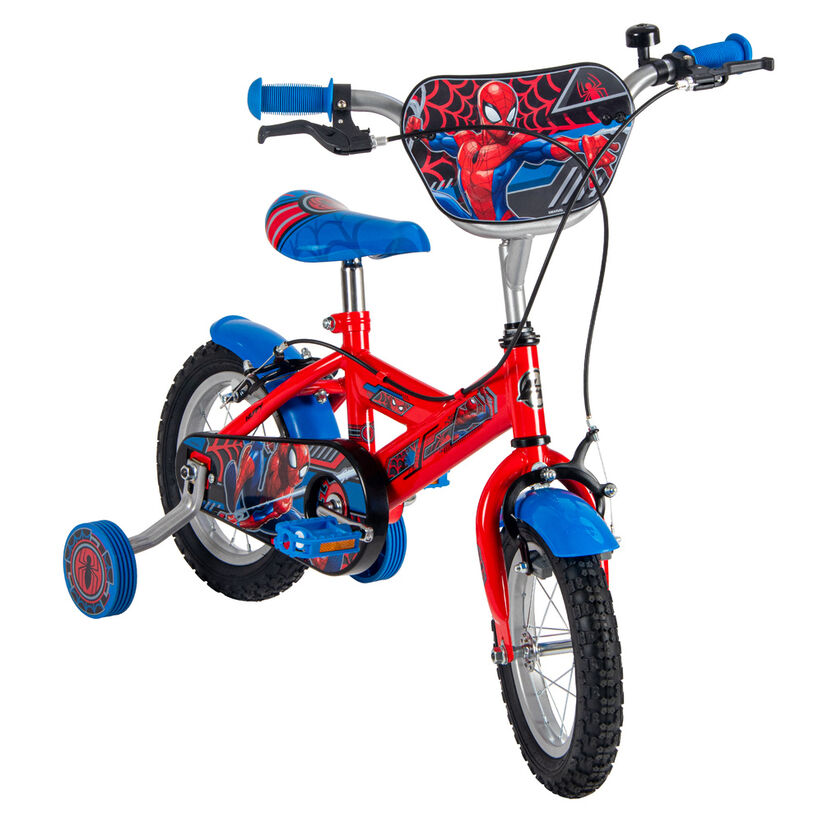 Bicicleta Huffy Spiderman Marvel 12 pulgadas - Frikibase.com