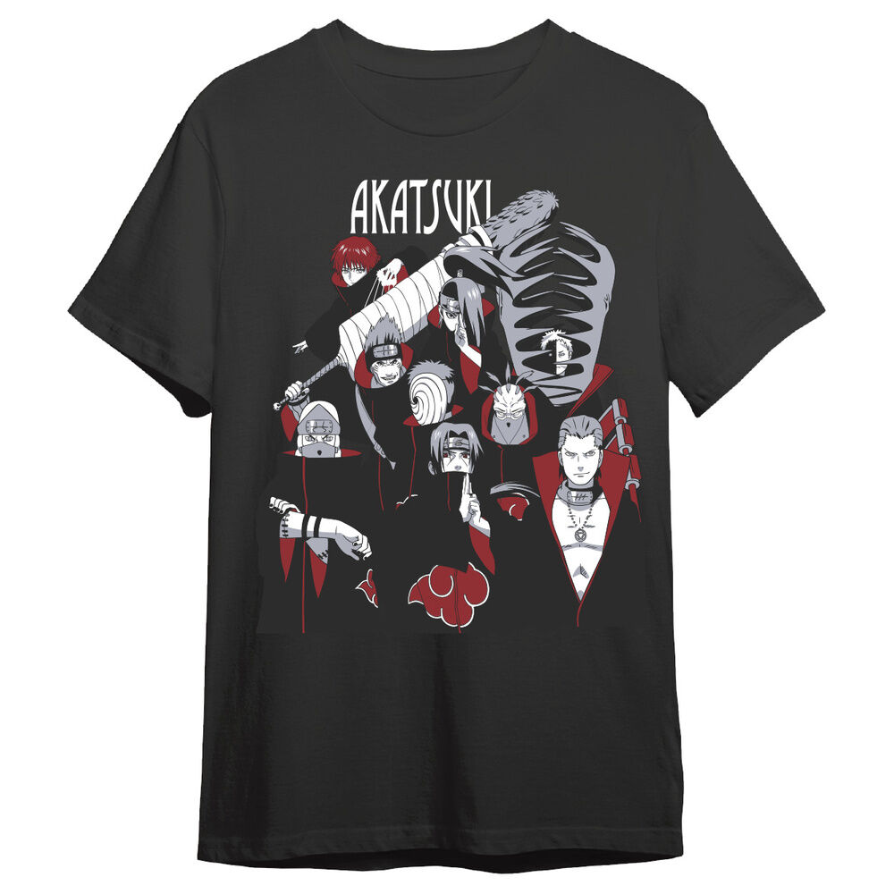 Camiseta Akatsuki Naruto Shippuden adulto - Frikibase.com