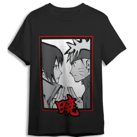 Camiseta Face to Face Naruto Shippuden adulto - Frikibase.com