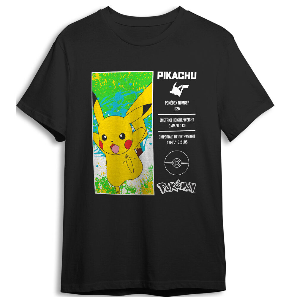 Camiseta Pikachu Pokemon infantil - Frikibase.com