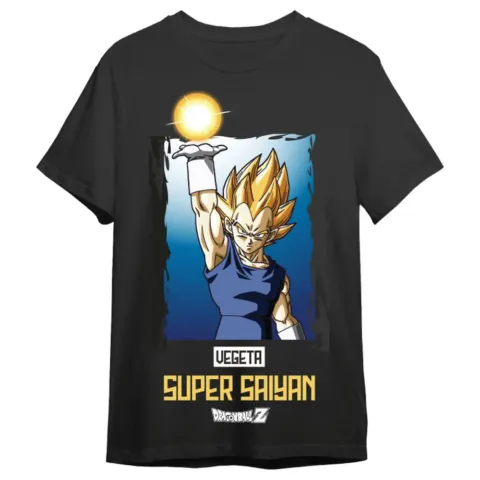 Camiseta Vegeta Super Saiyan Dragon Ball Z adulto - Frikibase.com