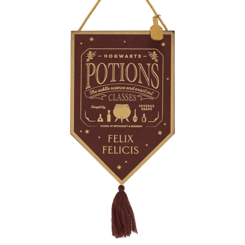 Colgante pared Felix Felicis Harry Potter - Frikibase.com