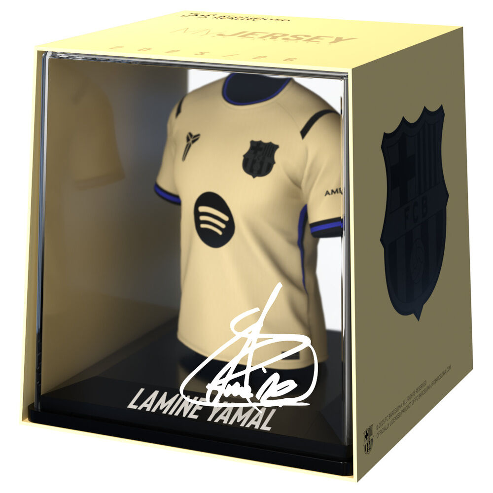 Figura Mini Camiseta Lamine Yamal FC Barcelona - Frikibase.com