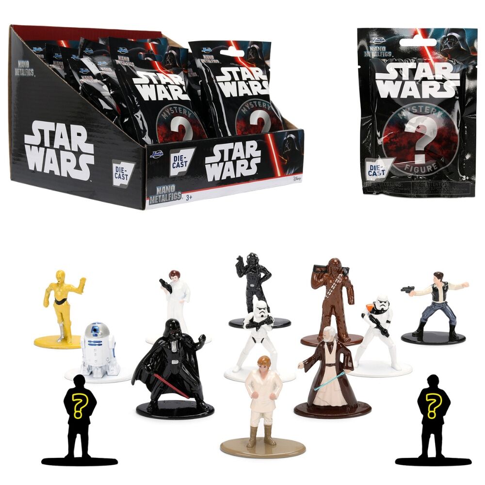 Figura sobre sorpresa metalfigs Star Wars 4cm surtido - Frikibase.com