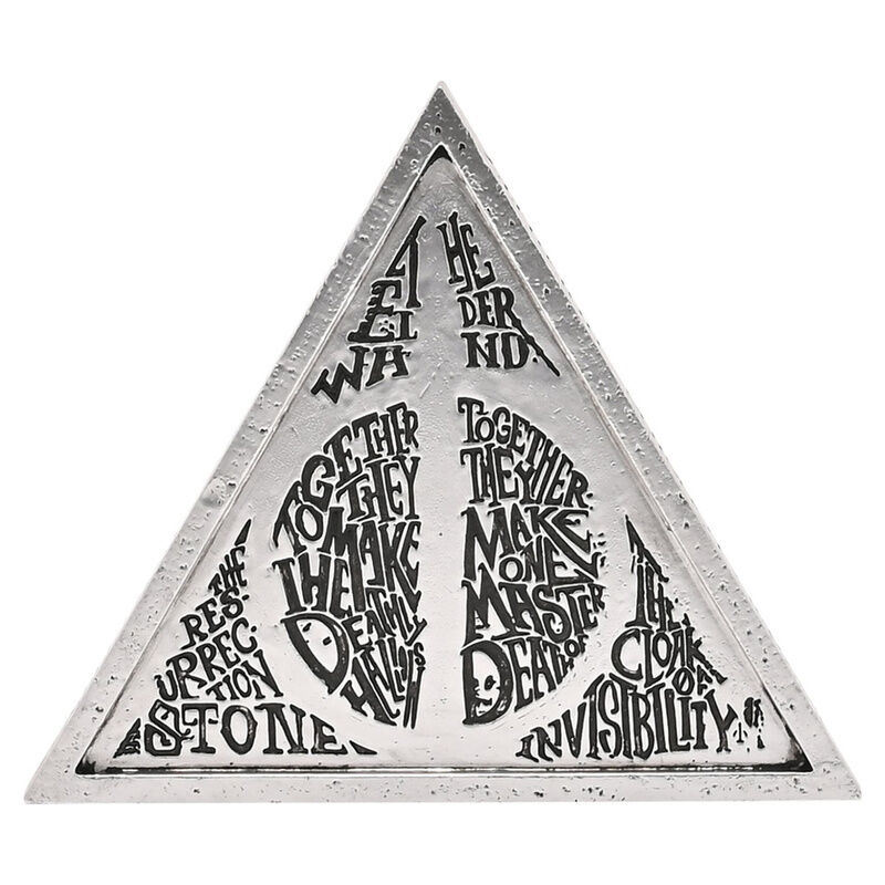 Placa Reliquias de la Muerte Harry Potter - Frikibase.com