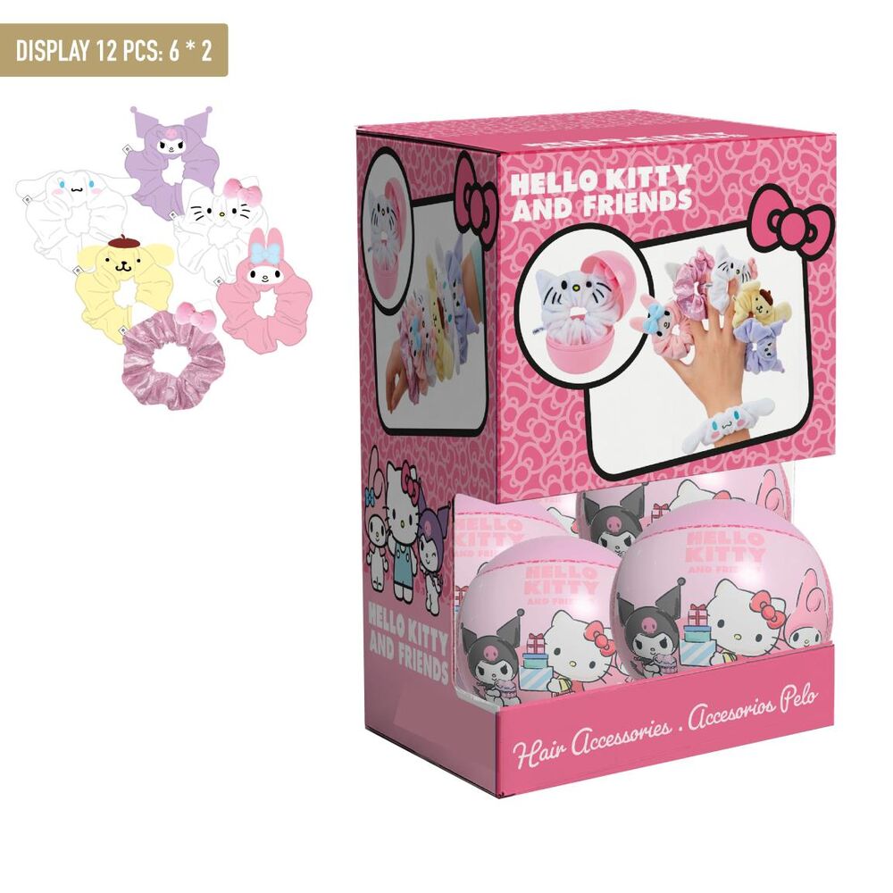 Accesorios pelo sorpresa Hello Kitty and Friends - Frikibase.com