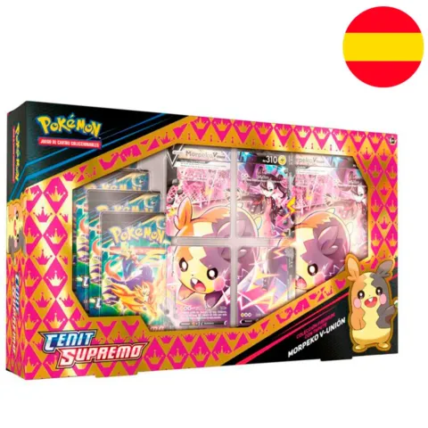 Blister Cartas Cenit Supremo Morpecko V Union Pokemon español - Frikibase.com