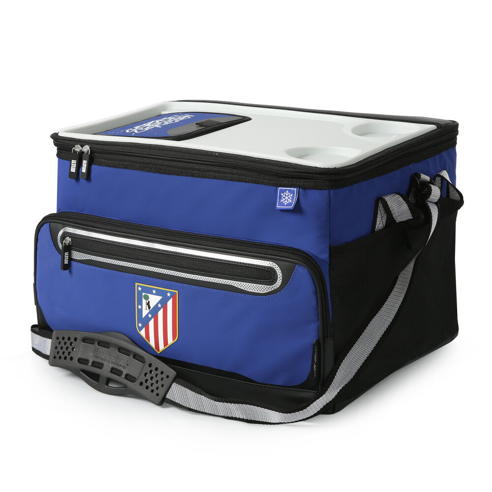 Bolsa porta alimentos plegable Atletico de Madrid - Frikibase.com