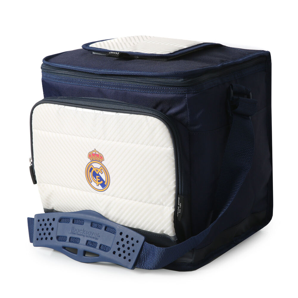 Bolsa porta alimentos plegable Real Madrid - Frikibase.com