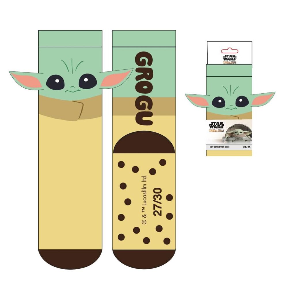 Calcetines antideslizante Baby Yoda The Mandalorian Star Wars - Frikibase.com