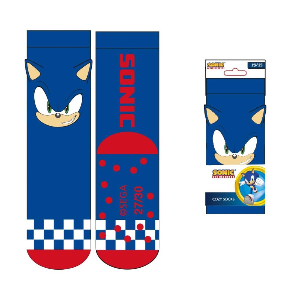 Calcetines antideslizante Sonic the Hedgehog - Frikibase.com
