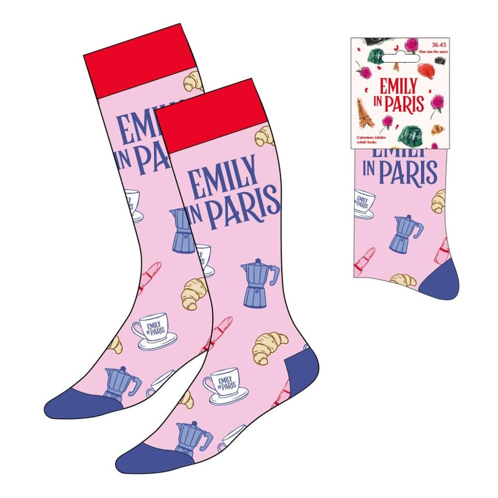 Calcetines Emily en Paris adulto - Frikibase.com